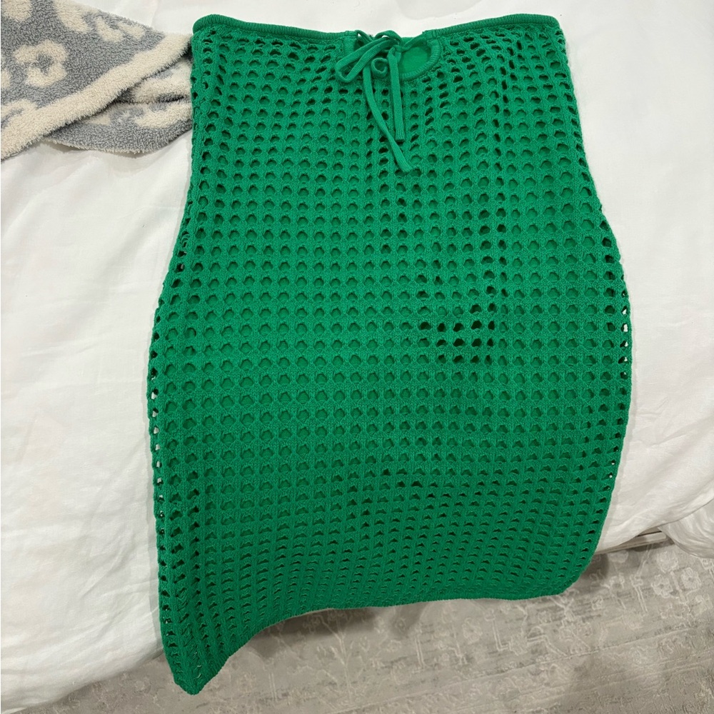 Revolve mini dress in green